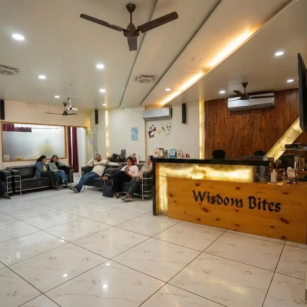 Clinic-1 Wisdom Bites dental clinic interior in Pitam Pura, Delhi